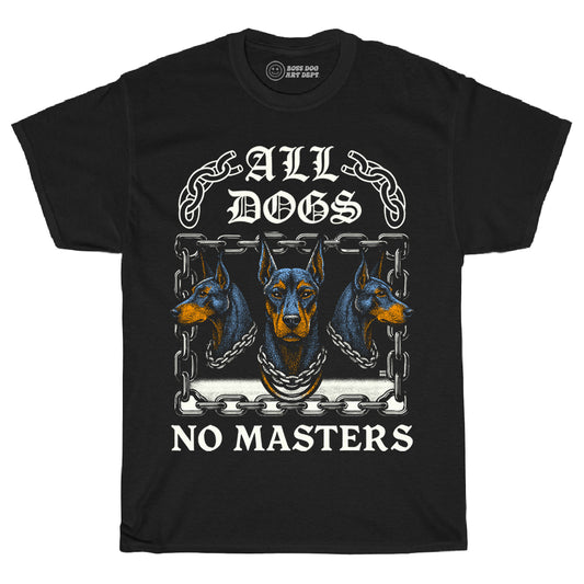 All Dogs 2025 Black Tee
