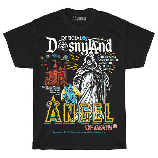 Angel of Dosny Black Tee