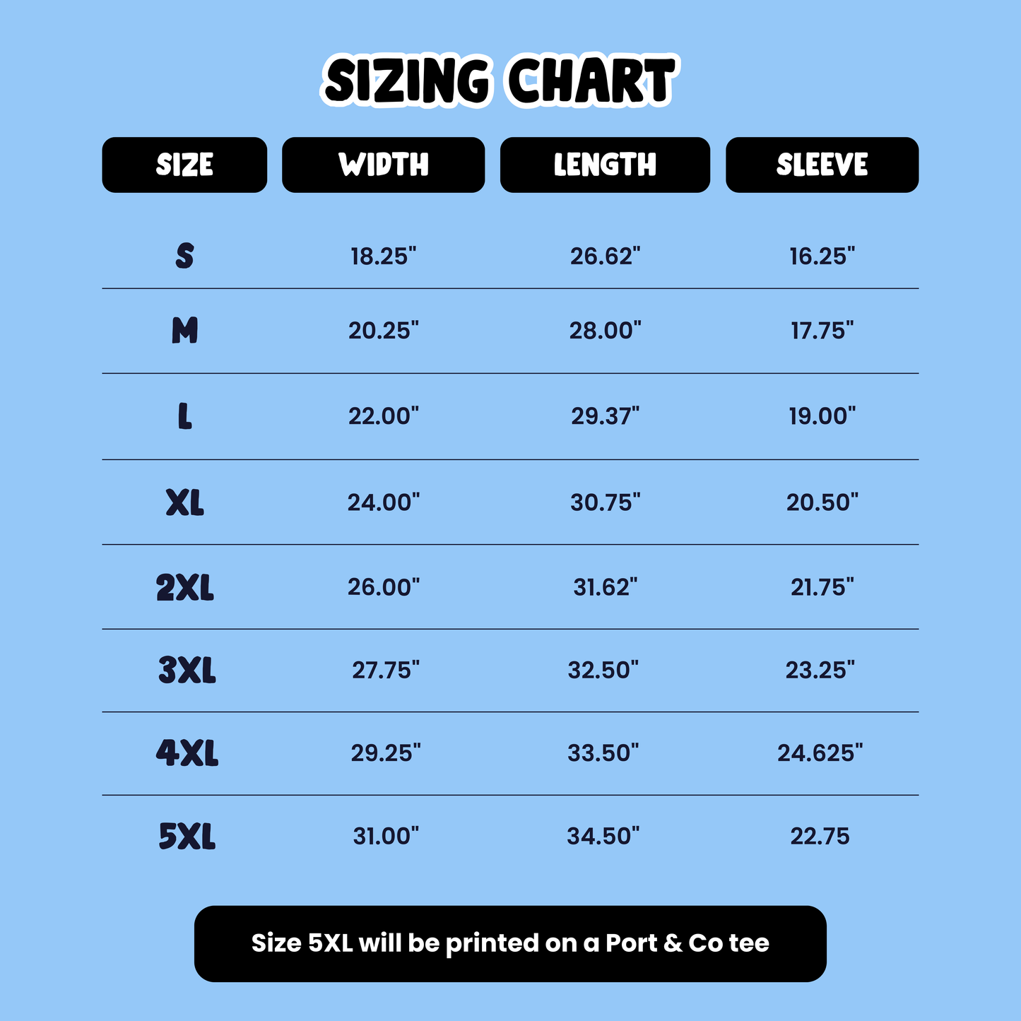 Sure Can Pack Black Tee