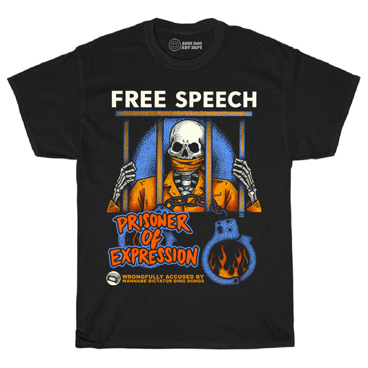 Free Speech Black Tee