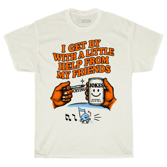 I Get By Ivory Tee