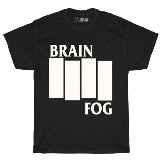 Brain Fog Black Tee