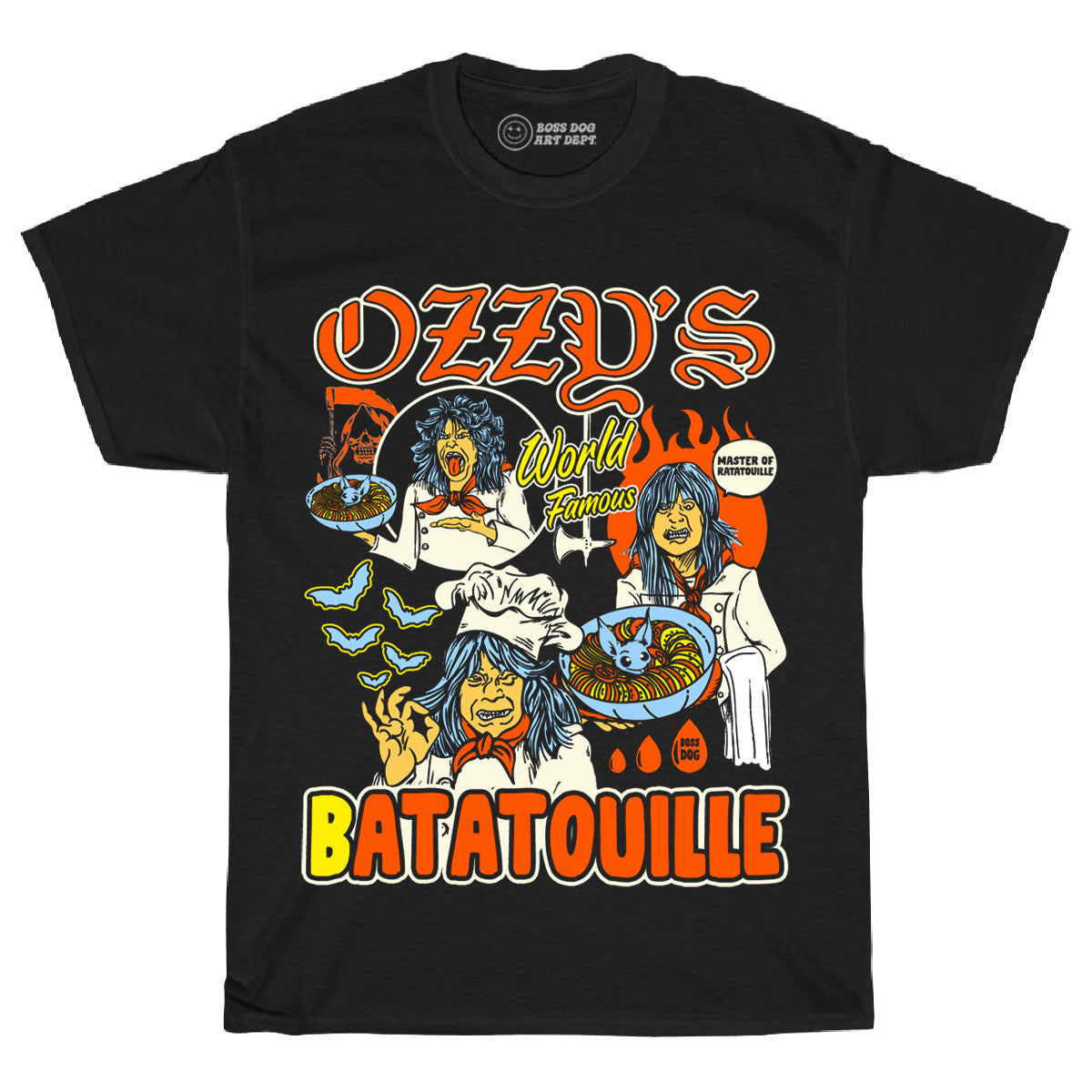 Batatouille Black Tee