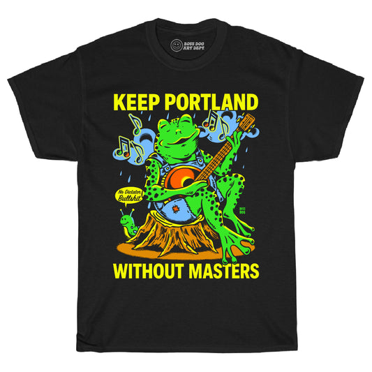 Keep Portland Black Tee