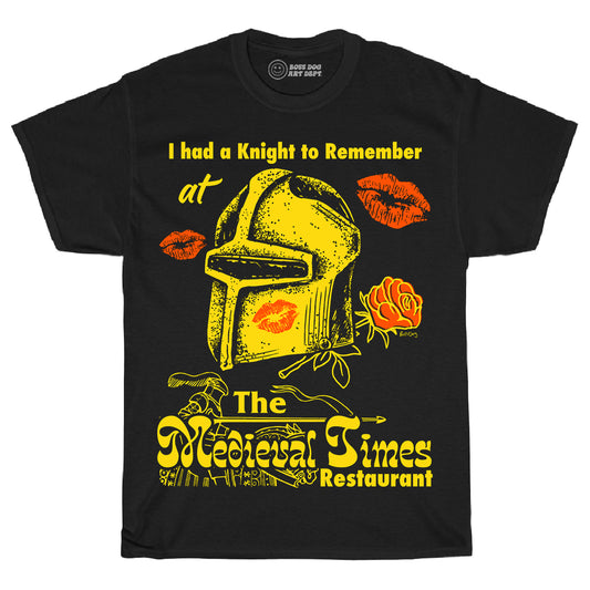 Knight's Kiss Black Tee