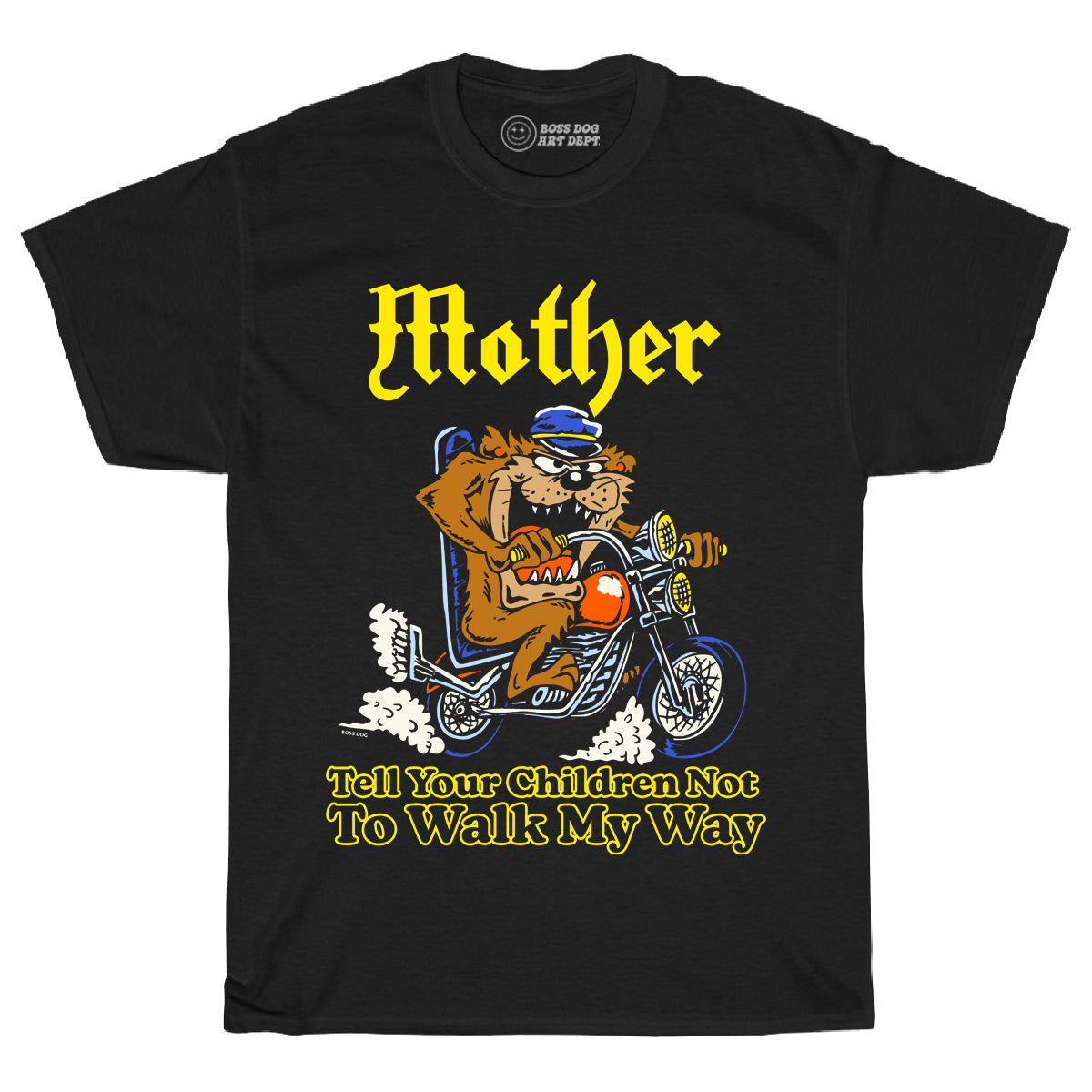 Mother Black Tee