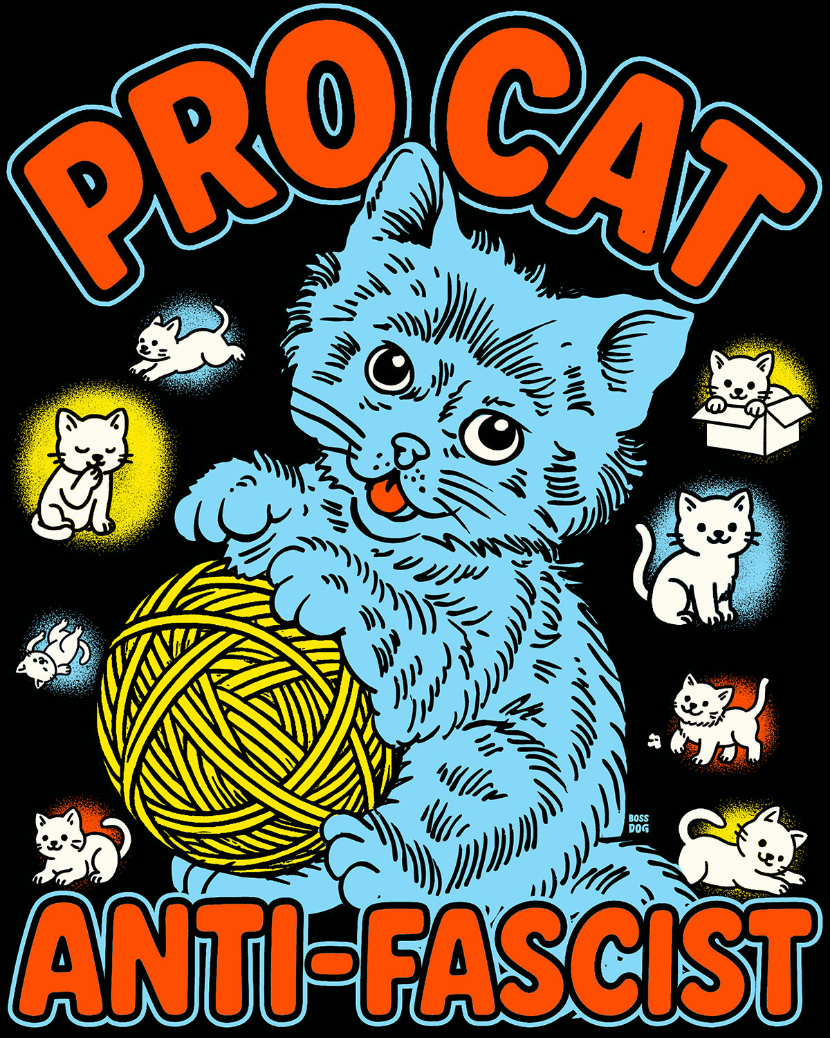 Pro Cat Sticker