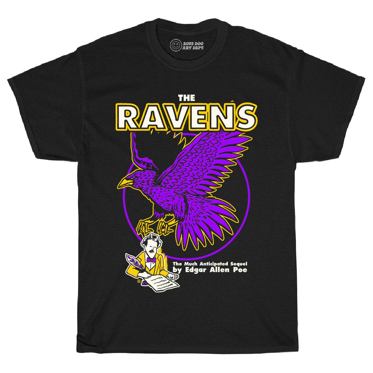 Ravens the Sequel Black Tee