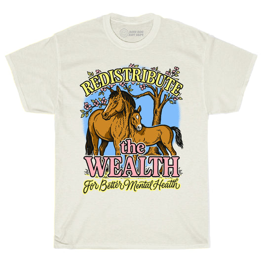 Redistribute Ivory Tee