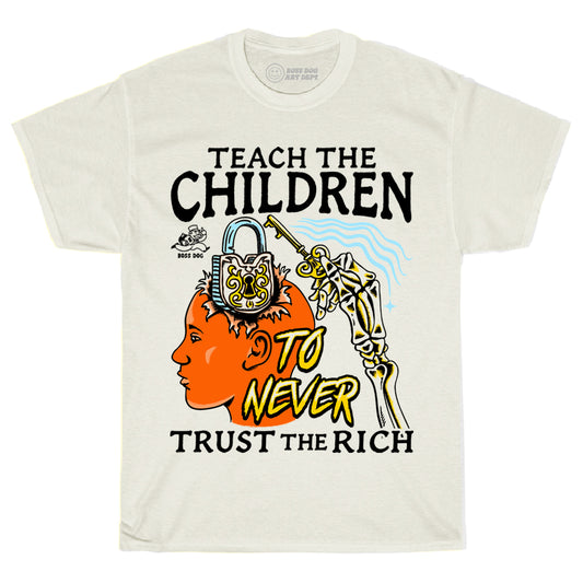 Teach The Children Ivory Tee