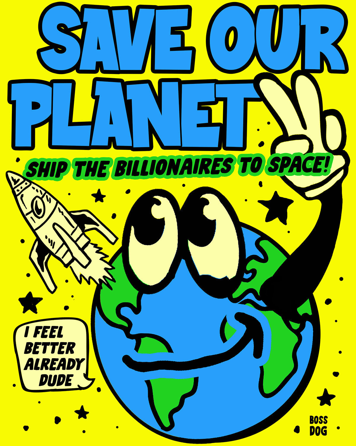 Save Our Planet Sticker
