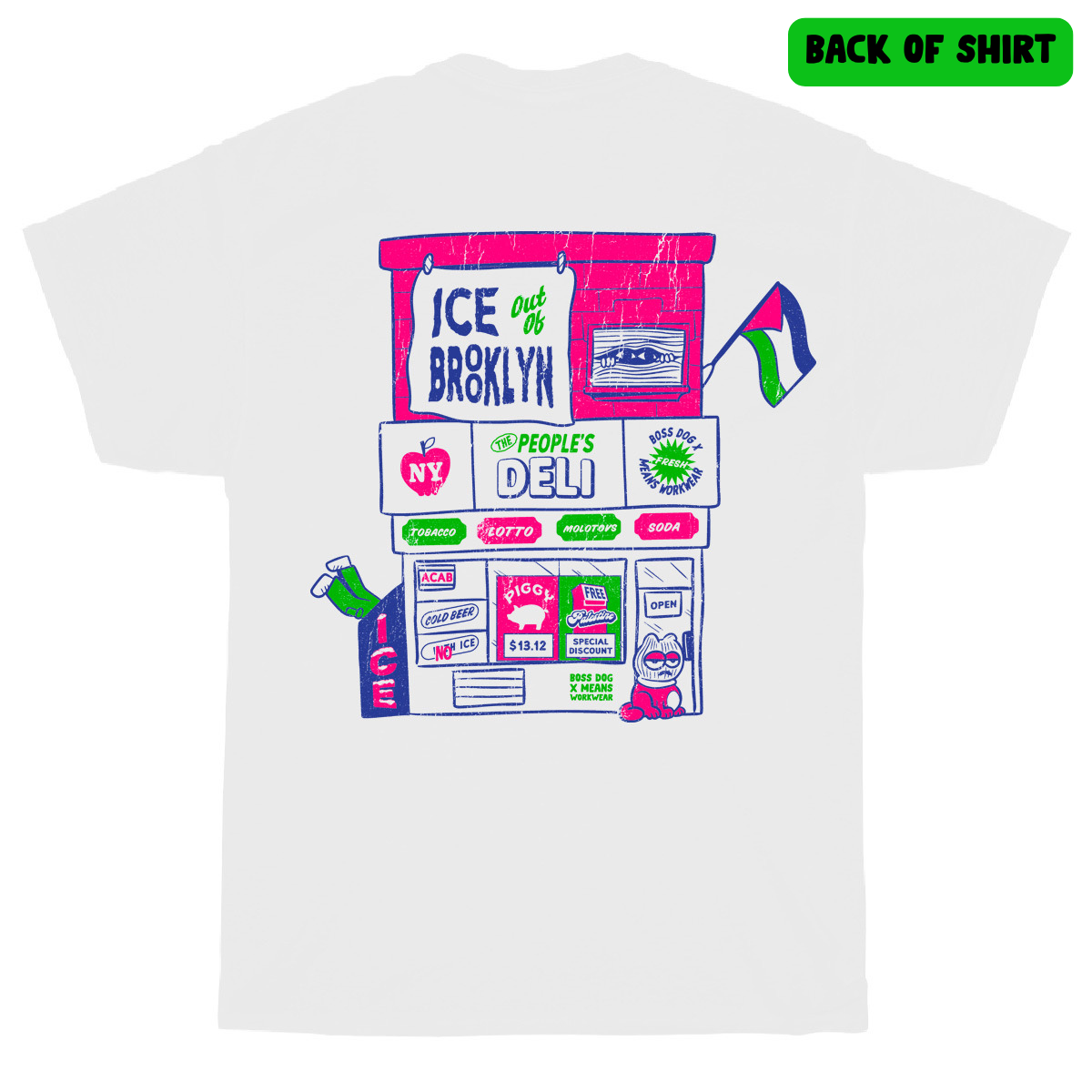 Brooklyn Bodega White Tee