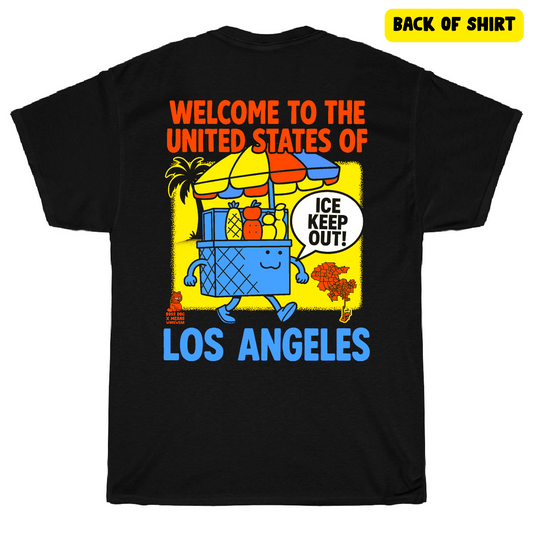 USLA Black Tee