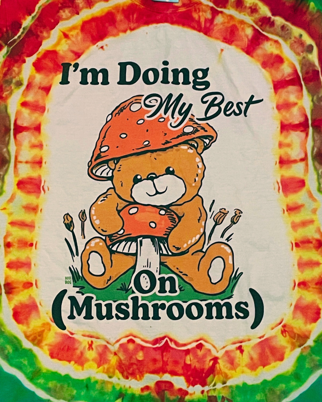 Doing My Best Ice Dye Tee