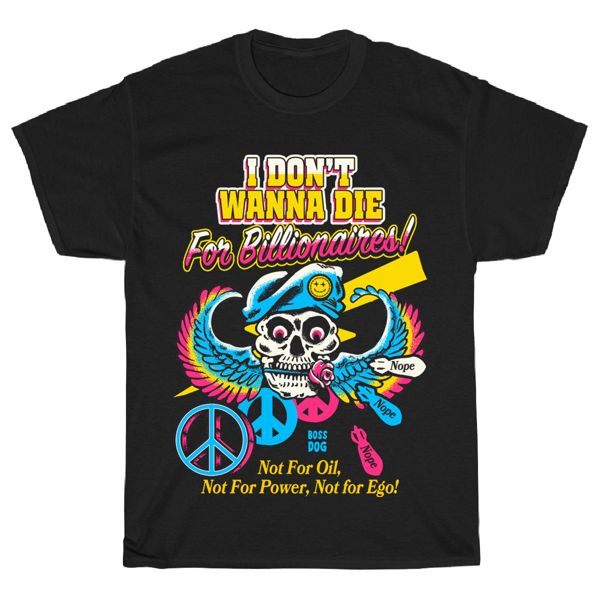 Billionaires Black Tee