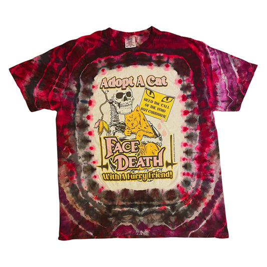 Adopt A Cat Ice Dye Tee