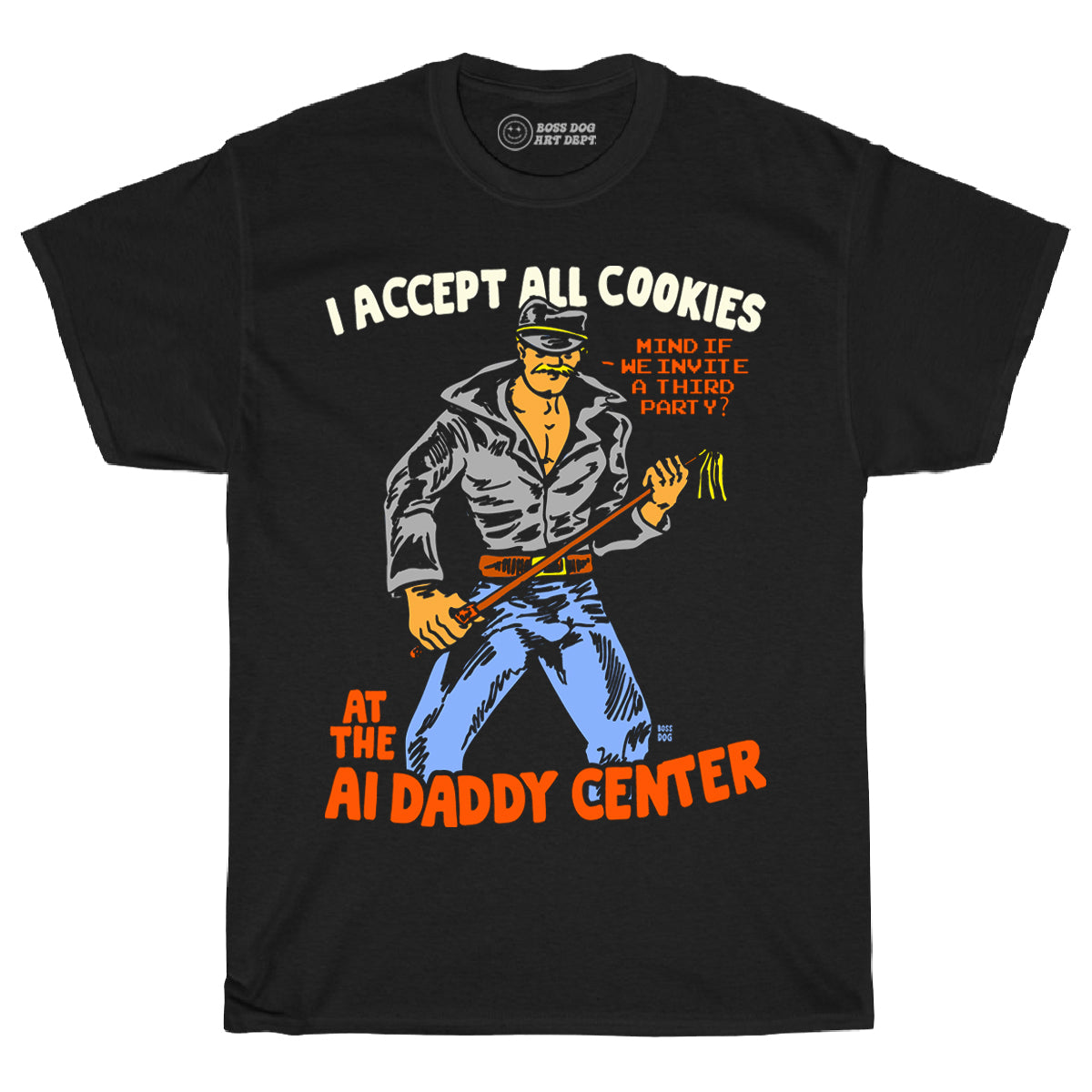 AI Daddy Black Tee