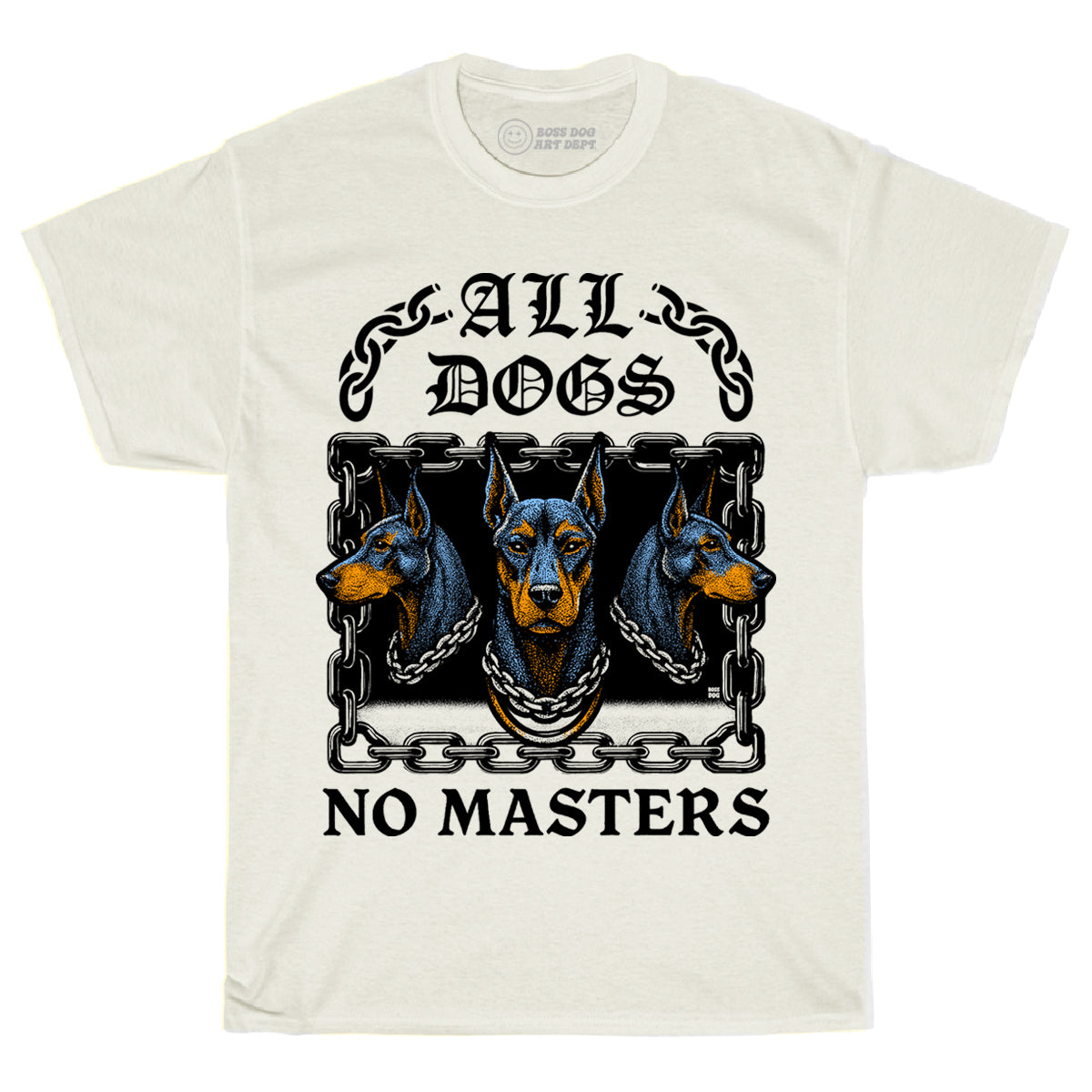 All Dogs 2025 Ivory Tee