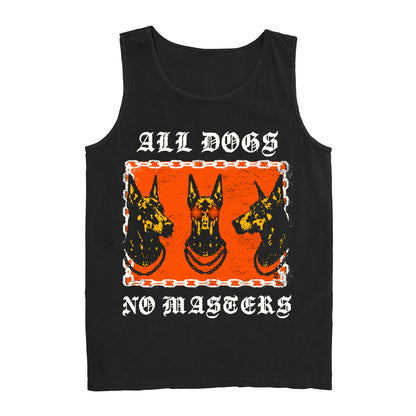 All Dogs No Masters Black Tank