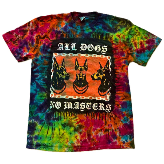 All Dogs No Masters Tie Dye Tee