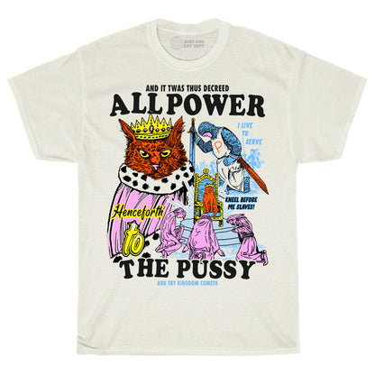 All Power To The Pussy Ivory Tee