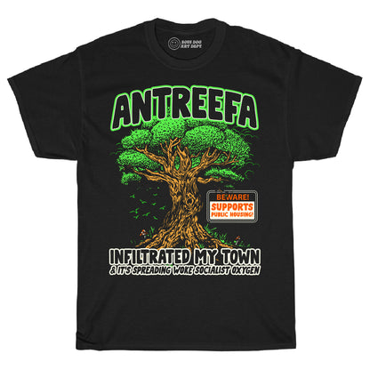 Antreefa Black Tee