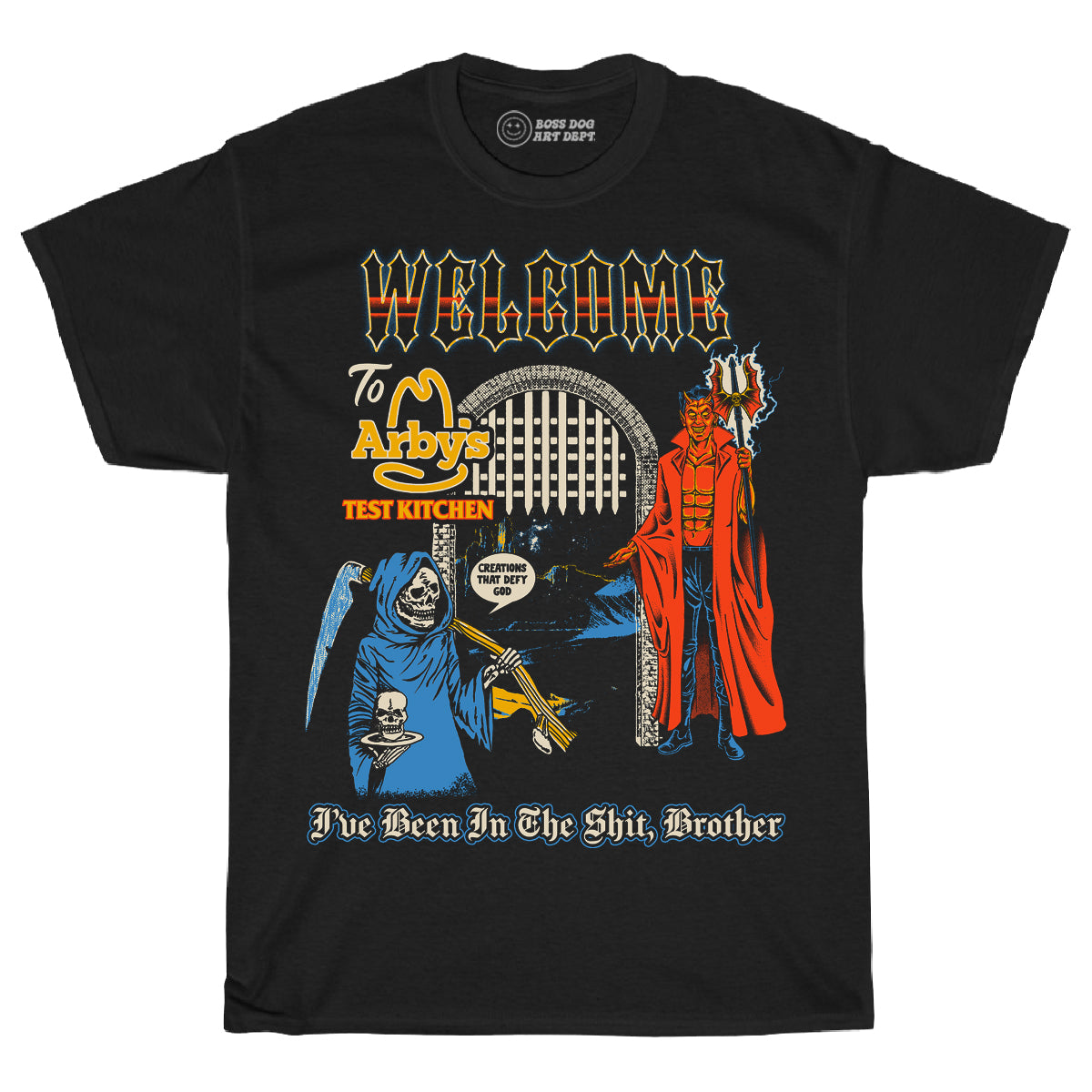 Test Kitchen Black Tee