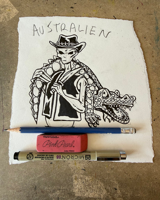 Australien Sketch