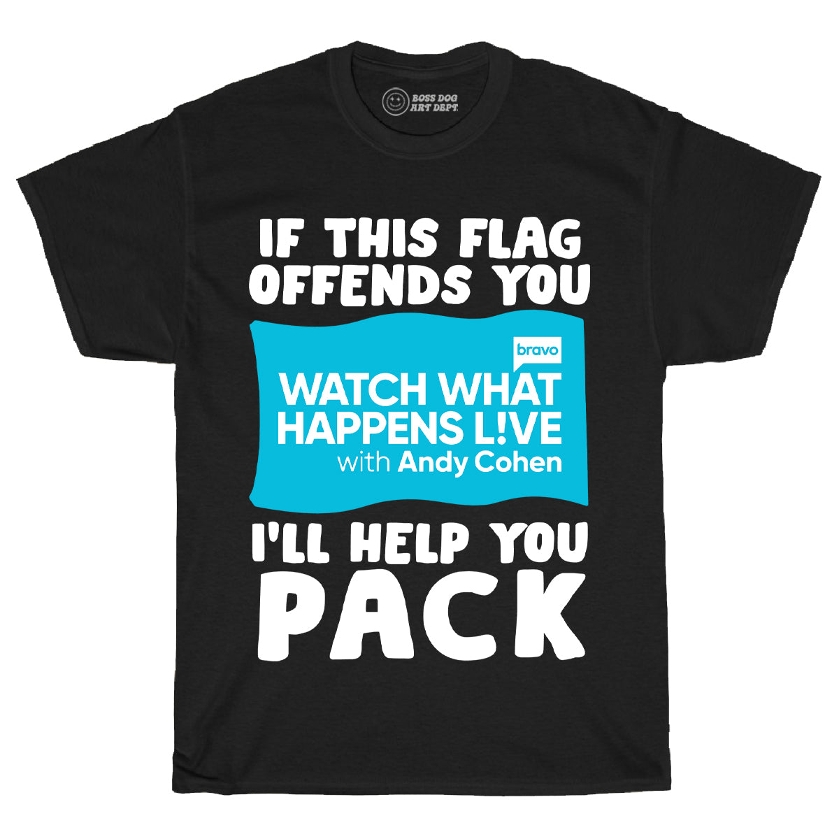 Andy Flag Black Tee