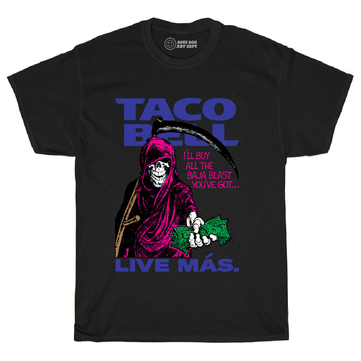 Anti Baja Black Tee