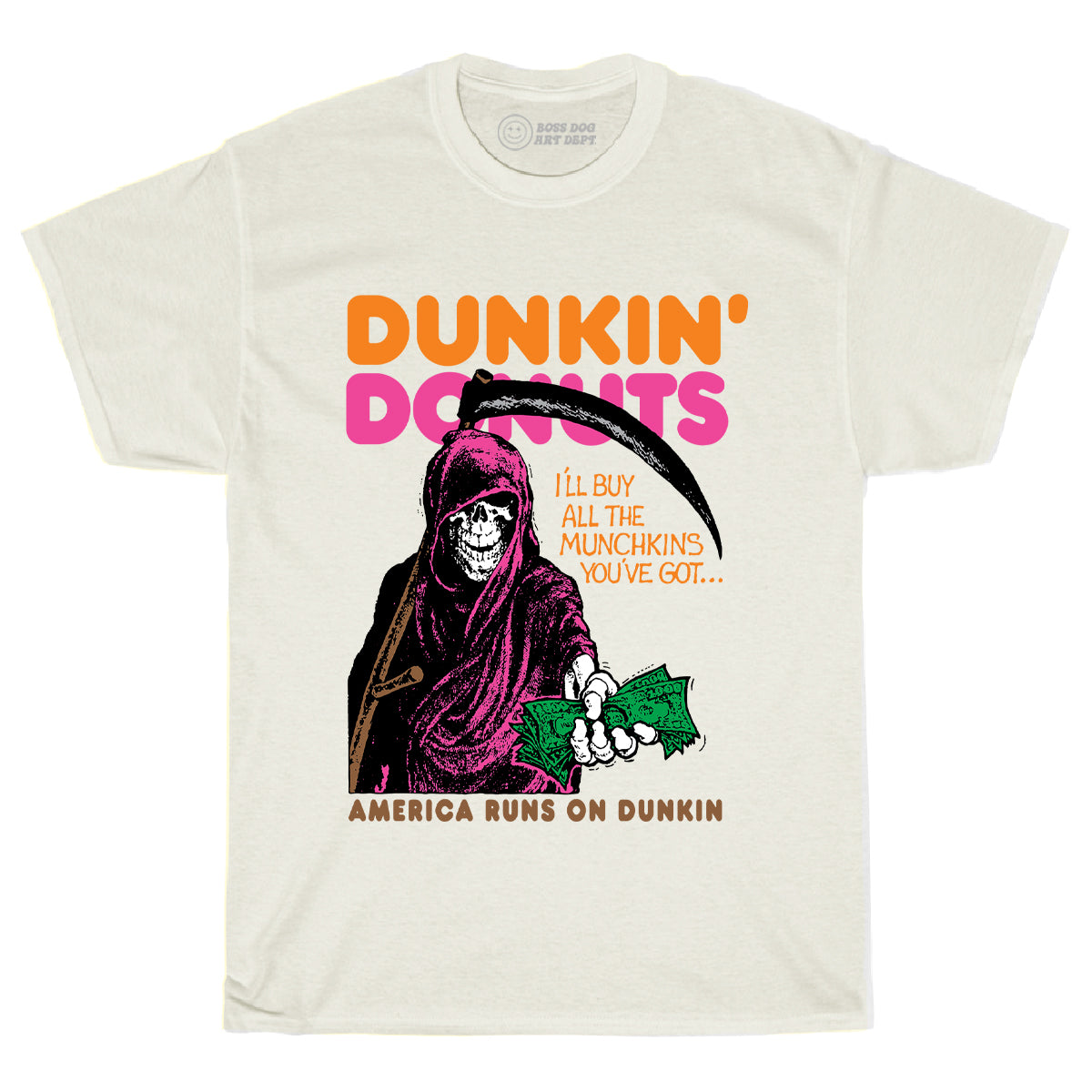 Anti Munchkin Ivory Tee