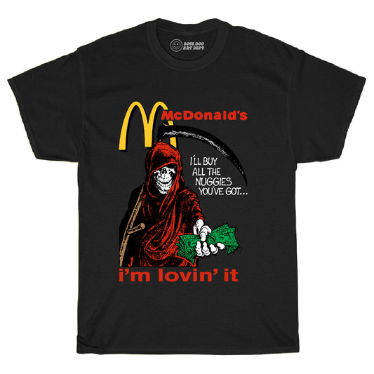 Anti Nuggies Black Tee