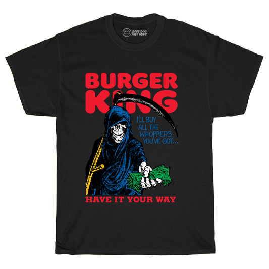 Anti Whopper Black Tee