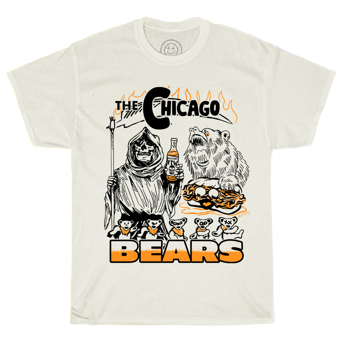 Thee Chicago Bears Ivory Tee