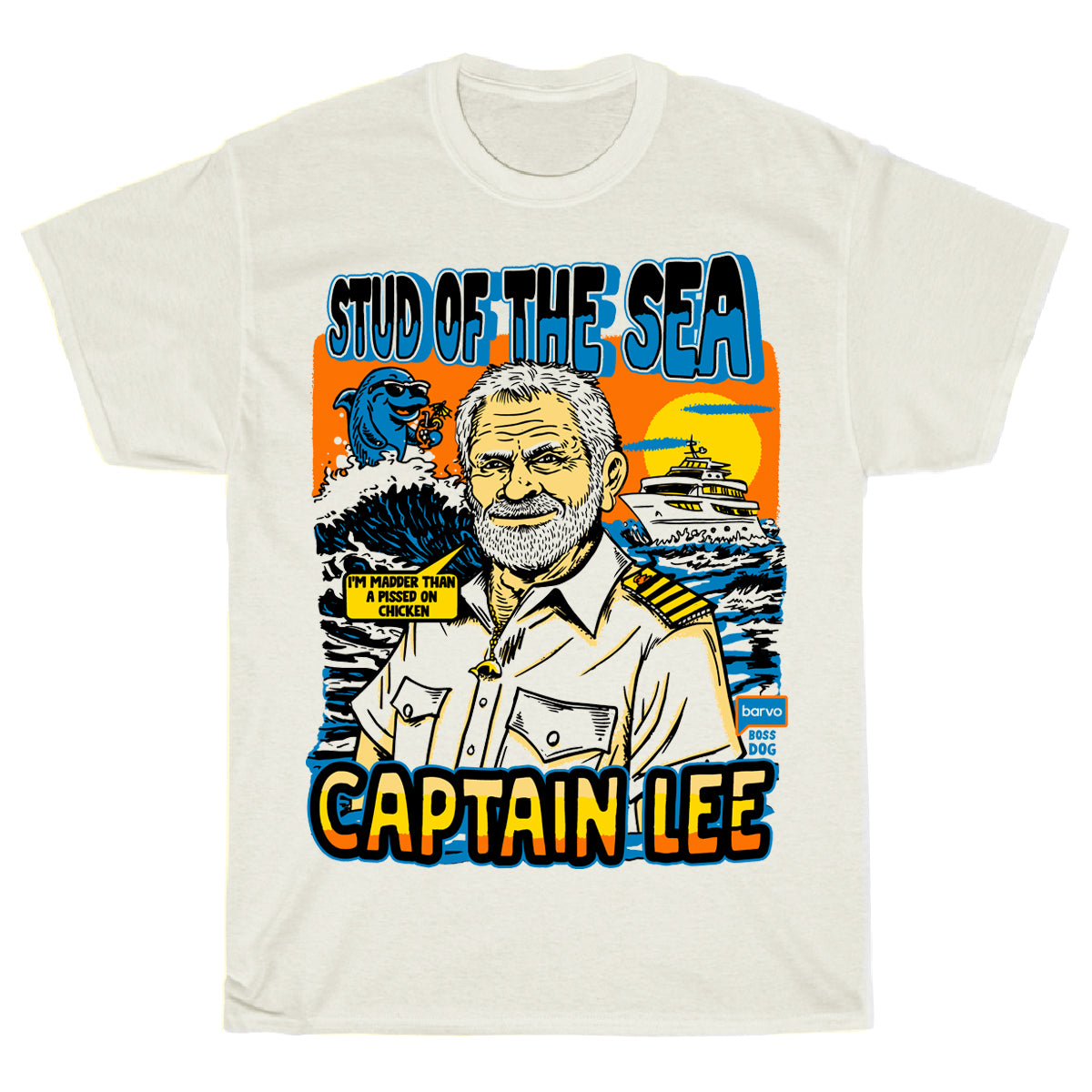 Below Deck Ivory Tee