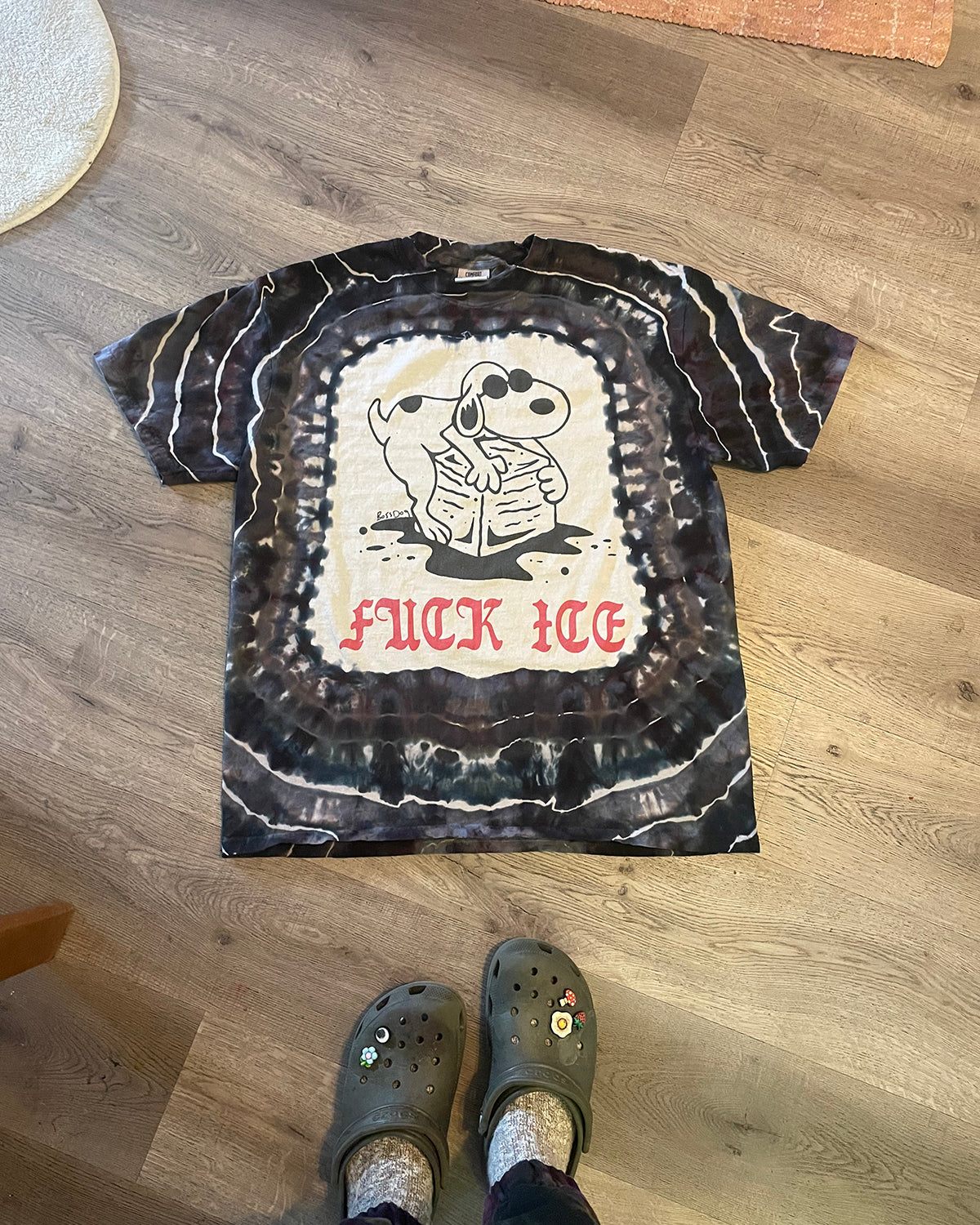 Eff ICE "Black Ice" Dye Tee