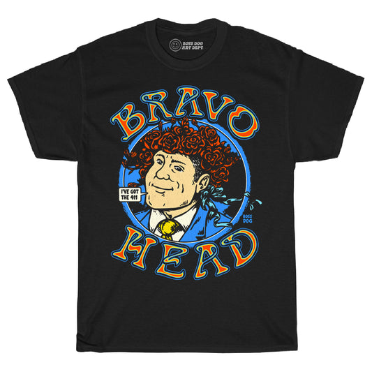Bravo Head Black Tee