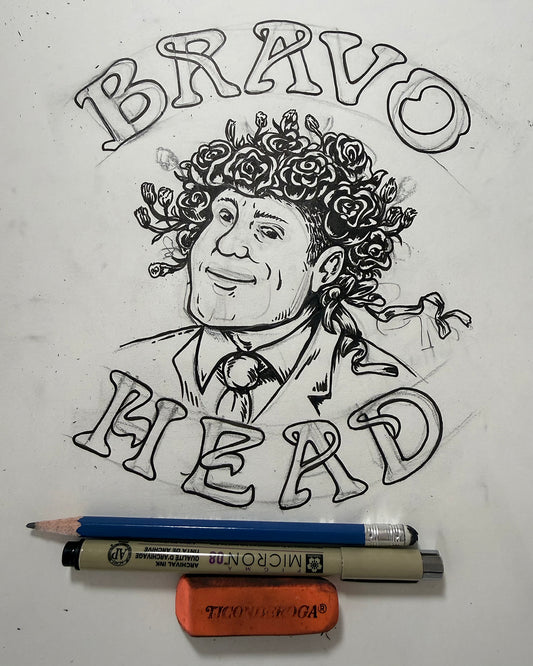 Bravo Head Sketch