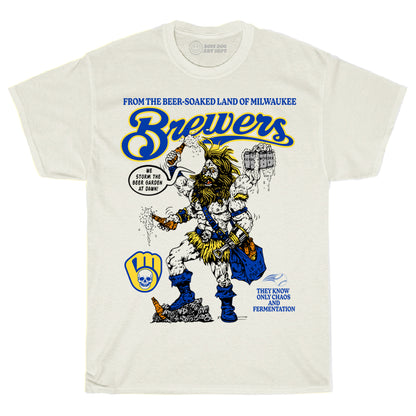 Brewbarian Ivory Tee