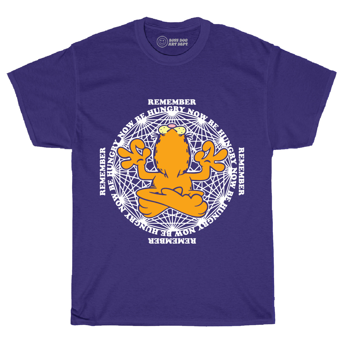 Be Hungry Now Purple Tee