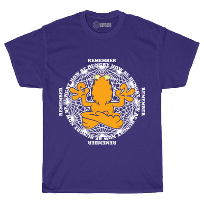 Be Hungry Now Purple Tee