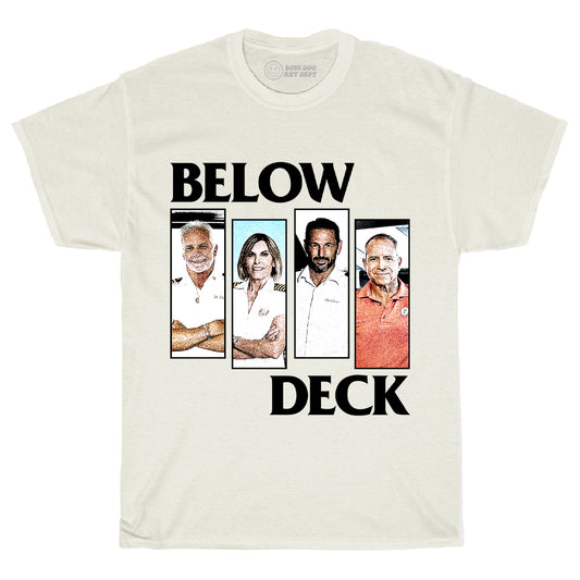 Below Flag Color Ivory Tee