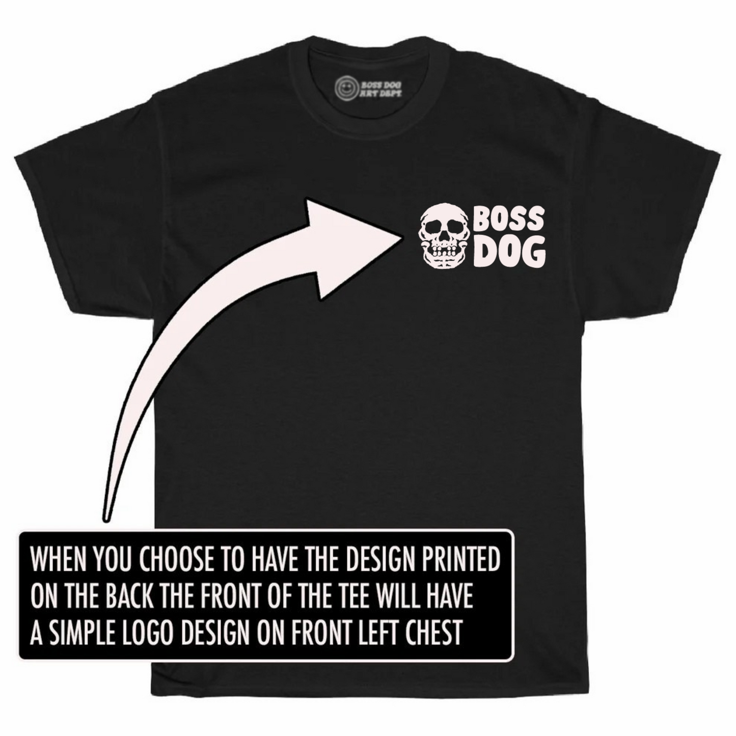 Die Heat Black Tee