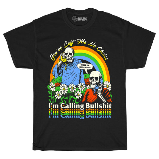 Call Bullshit Black Tee