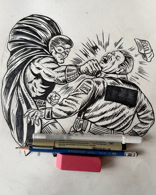 Comic ICE Sketch