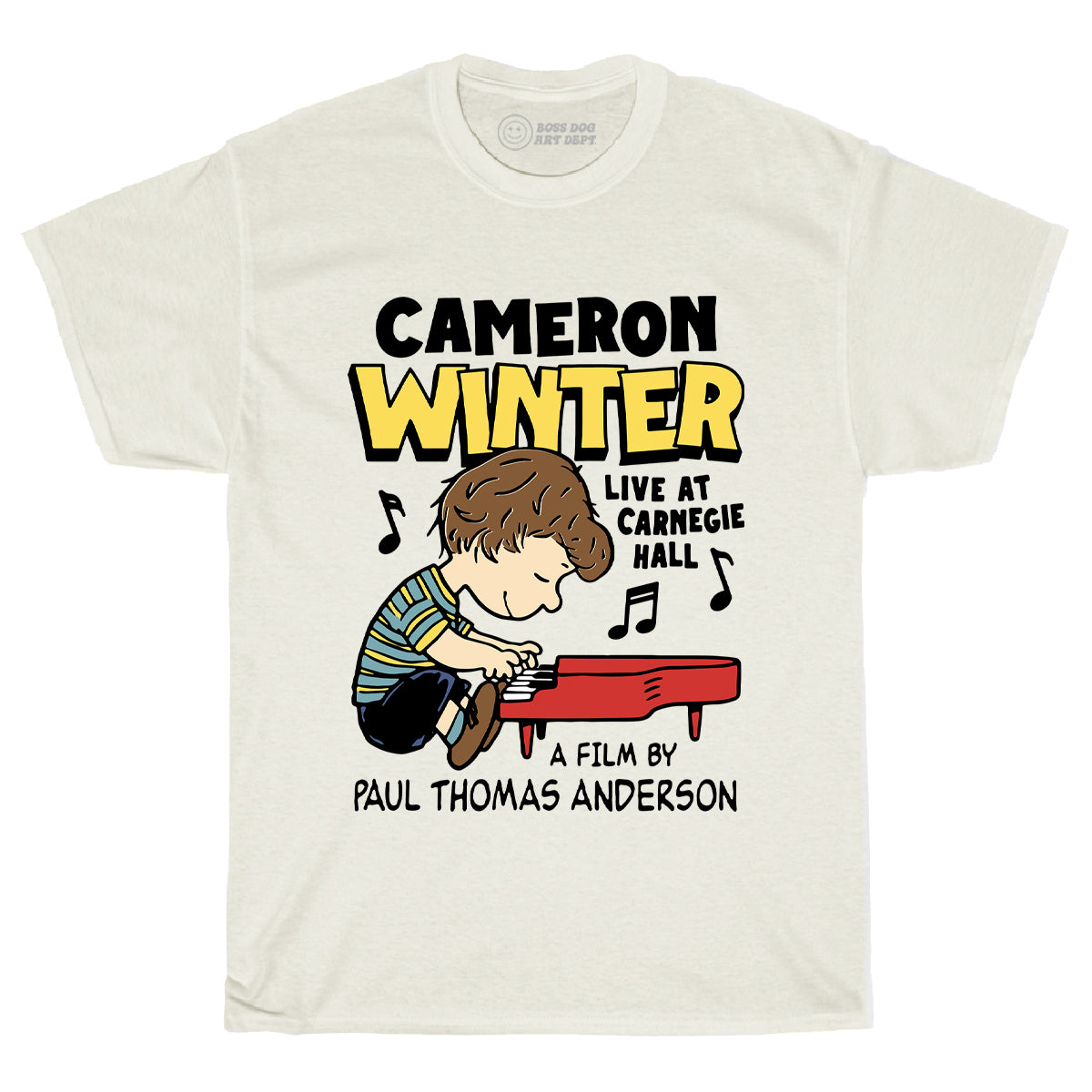 Cam Winter Live Ivory Tee