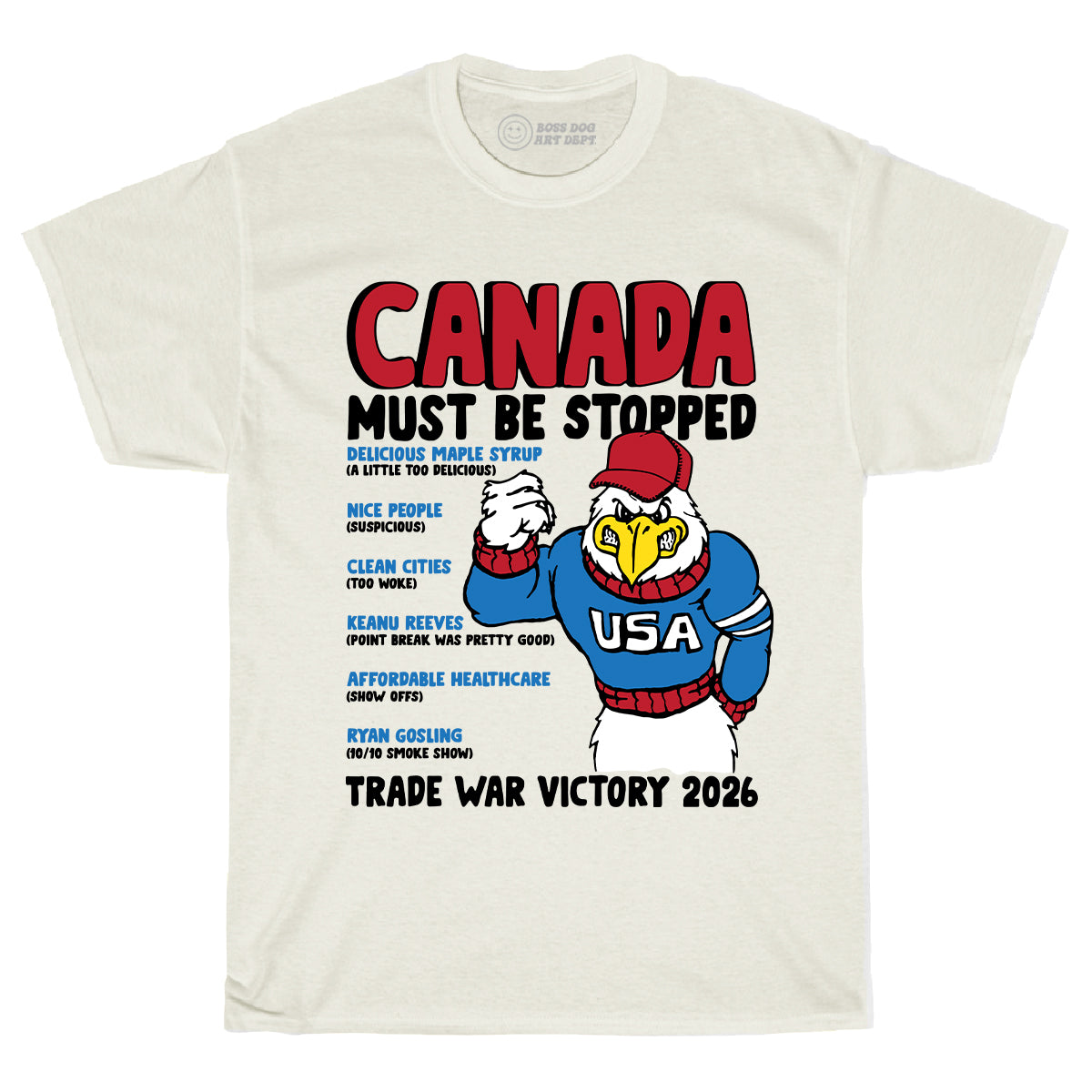Canada Stop Ivory Tee