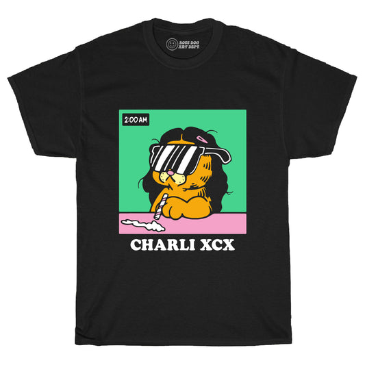 Charli Garf Black Tee