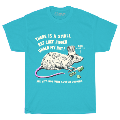 Chef Rat (Black, Ivory or Blue) Tee