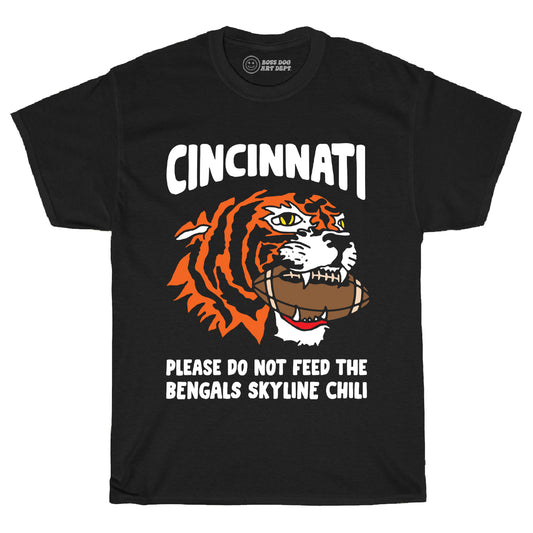 Cinci Tiger Black Tee